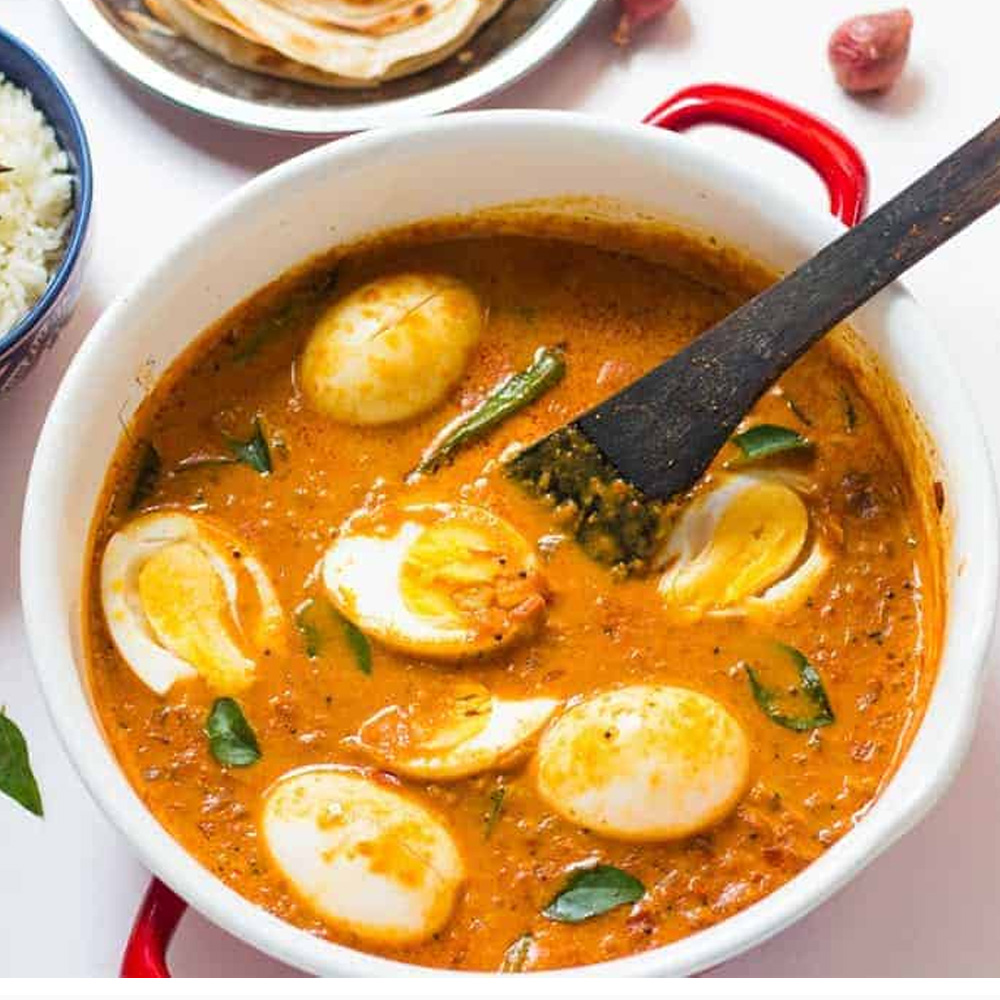    Indian Egg Curry 